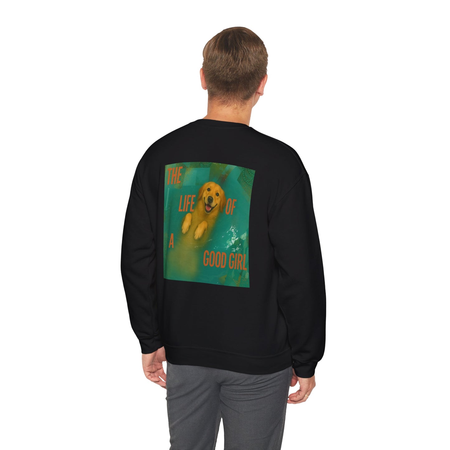 The Good Girl Era - The Life Of A Showgirl Sweatshirt (Back Image)