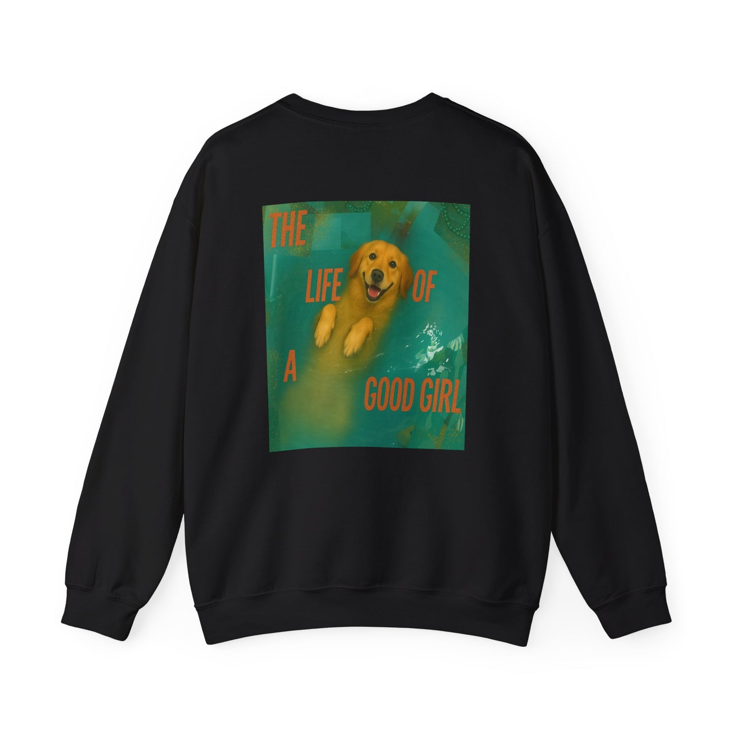 The Good Girl Era - The Life Of A Showgirl Sweatshirt (Back Image)