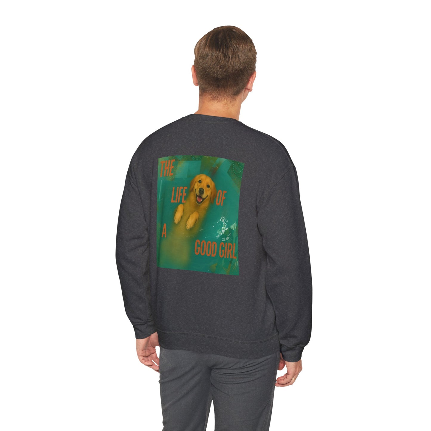 The Good Girl Era - The Life Of A Showgirl Sweatshirt (Back Image)