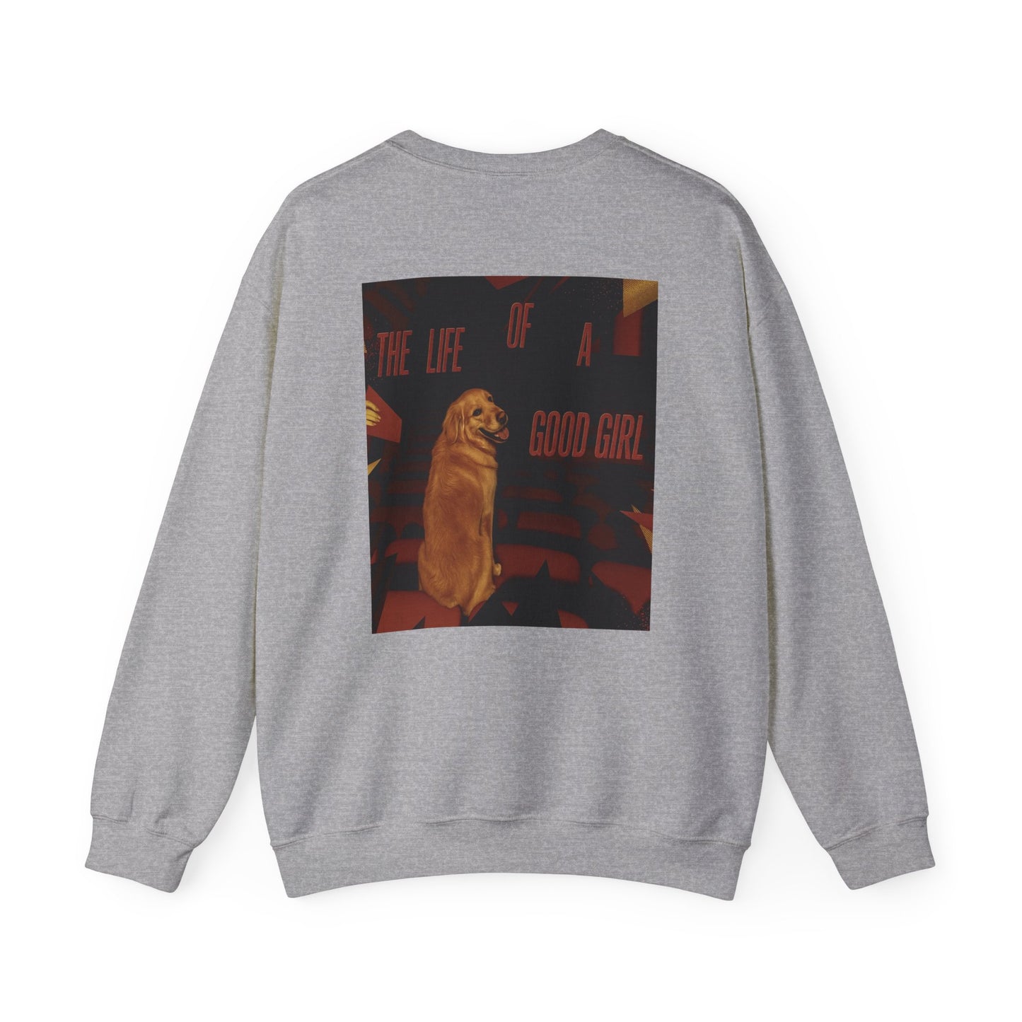 The Good Girl Era - It's Frightening Edition Sweater. (Image on Back)