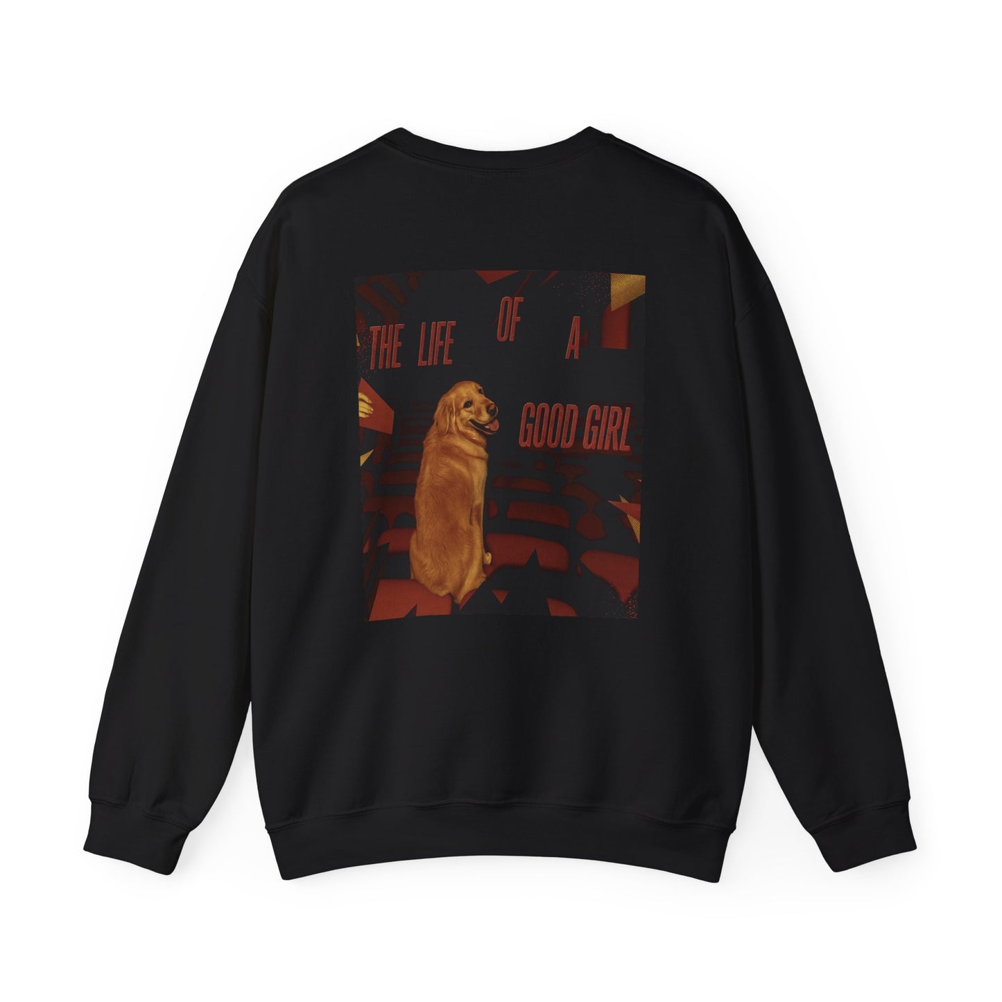 The Good Girl Era - It's Frightening Edition Sweater. (Image on Back)