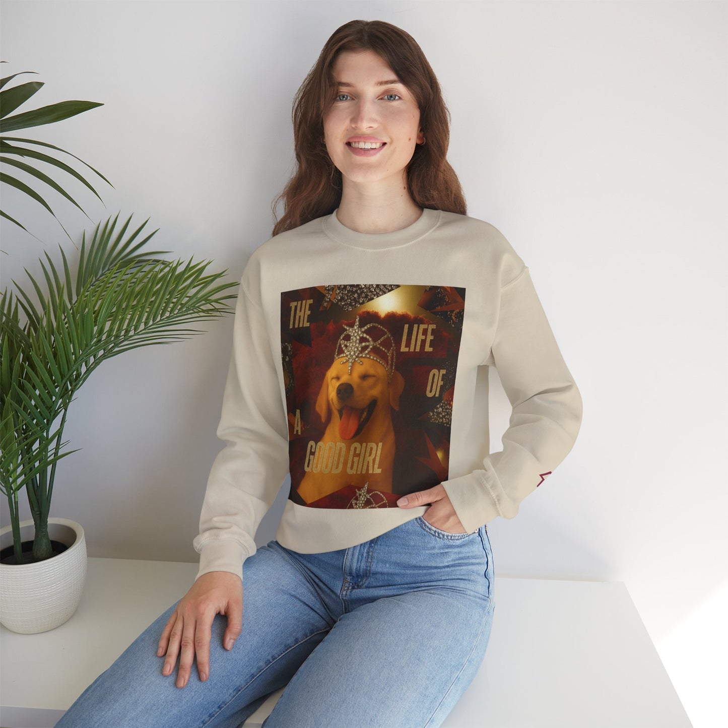 Life of a Good Girl "Tiny Bubbles In Champagne" Sweater ( Front Image )