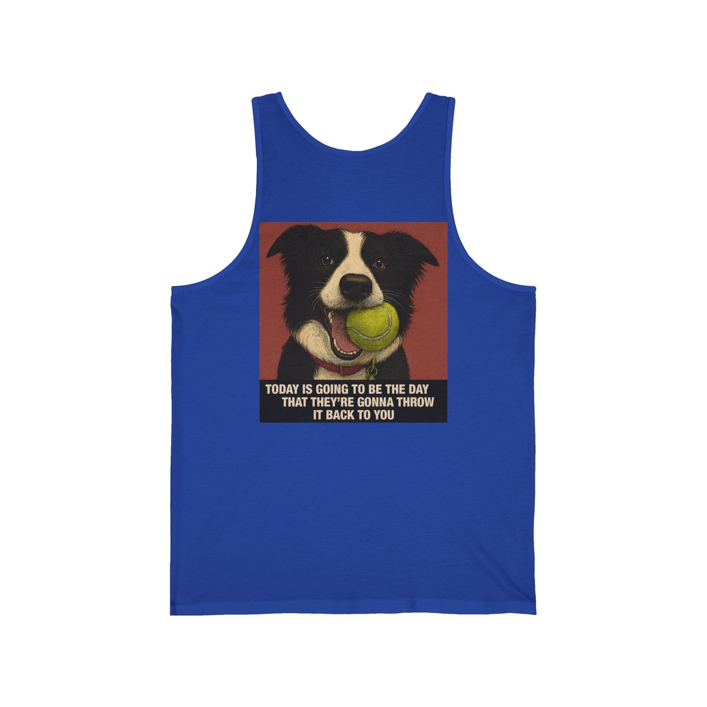WonderBall Custom Border Collie Tank