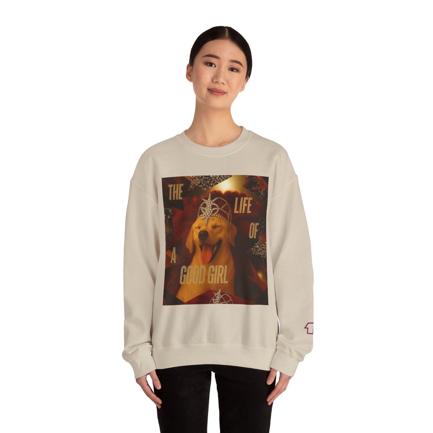 Life of a Good Girl "Tiny Bubbles In Champagne" Sweater ( Front Image )