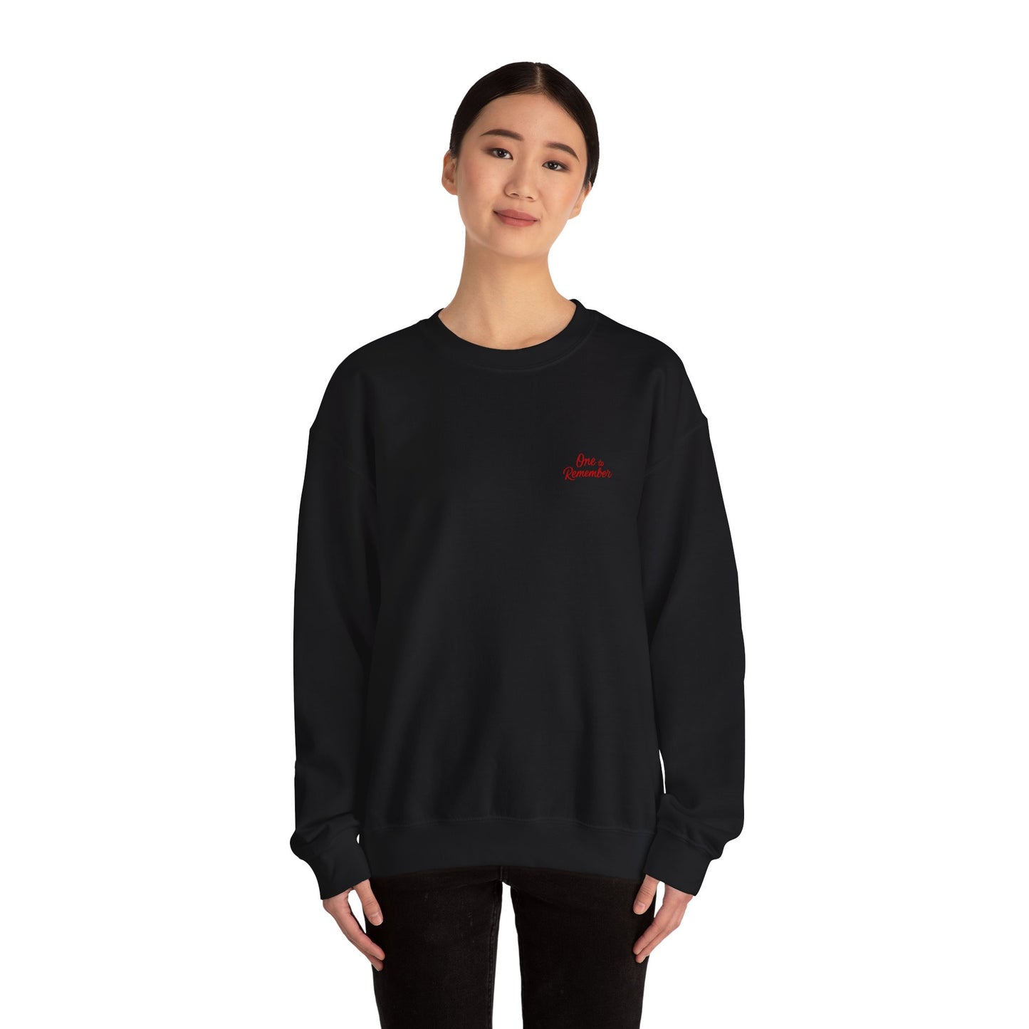 The Good Girl Era - It's Frightening Edition Sweater. (Image on Back)