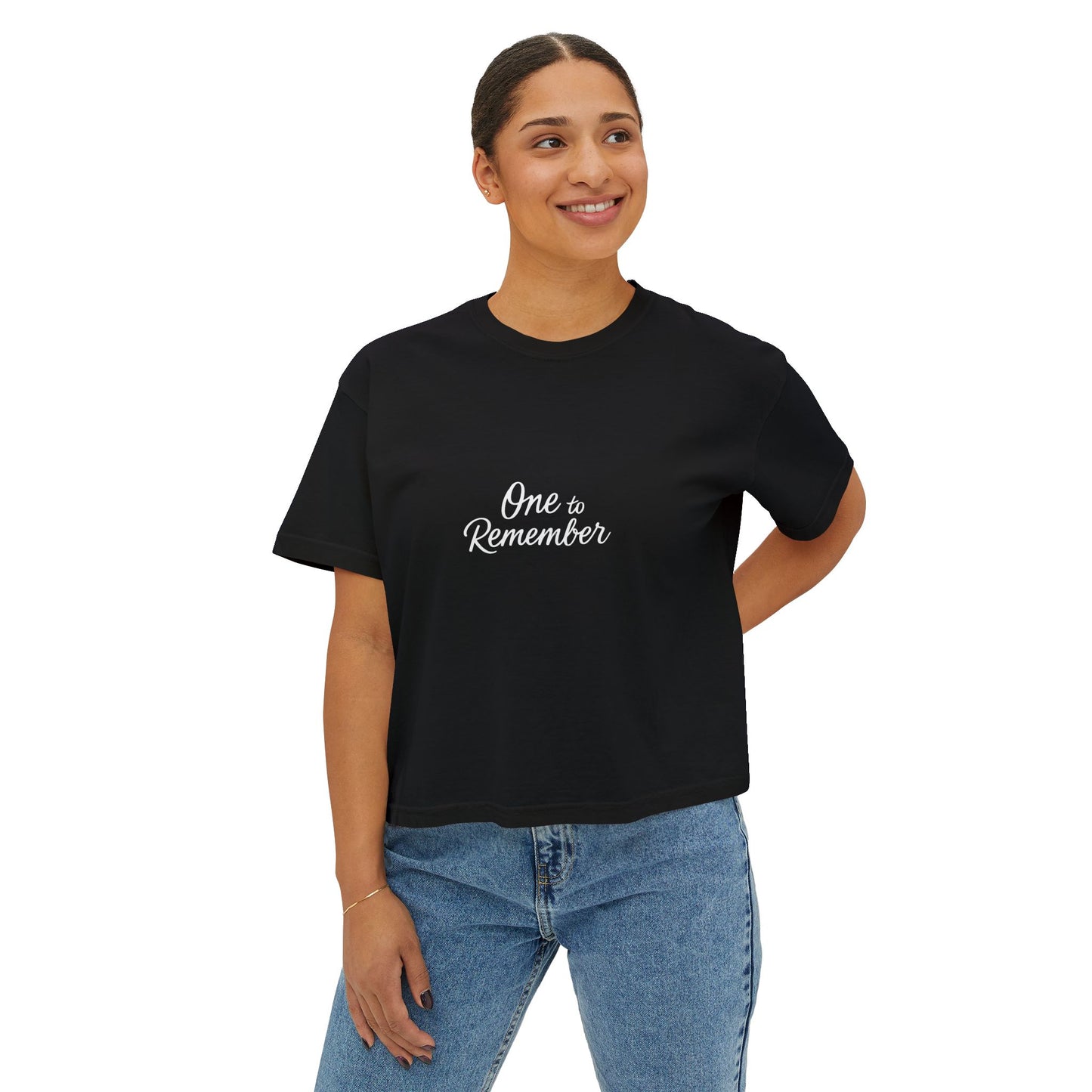 12R Logo Boxy Women's Nature Tee