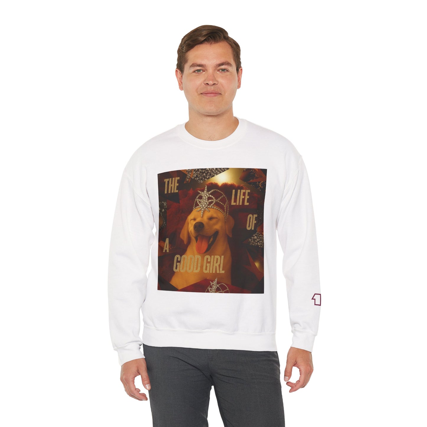 Life of a Good Girl "Tiny Bubbles In Champagne" Sweater ( Front Image )