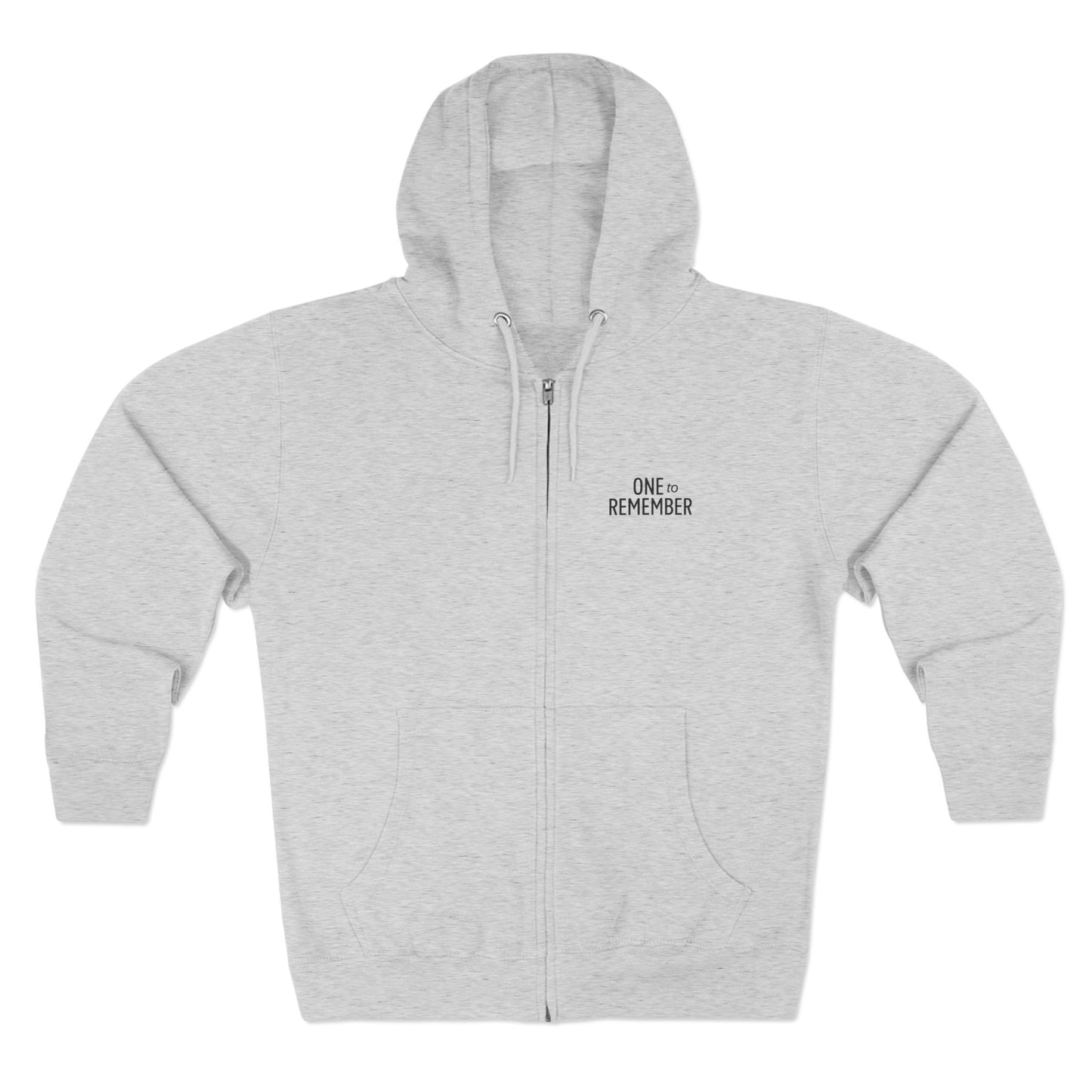 One To Remember Zip-UP Hoodie (Soft Nature)