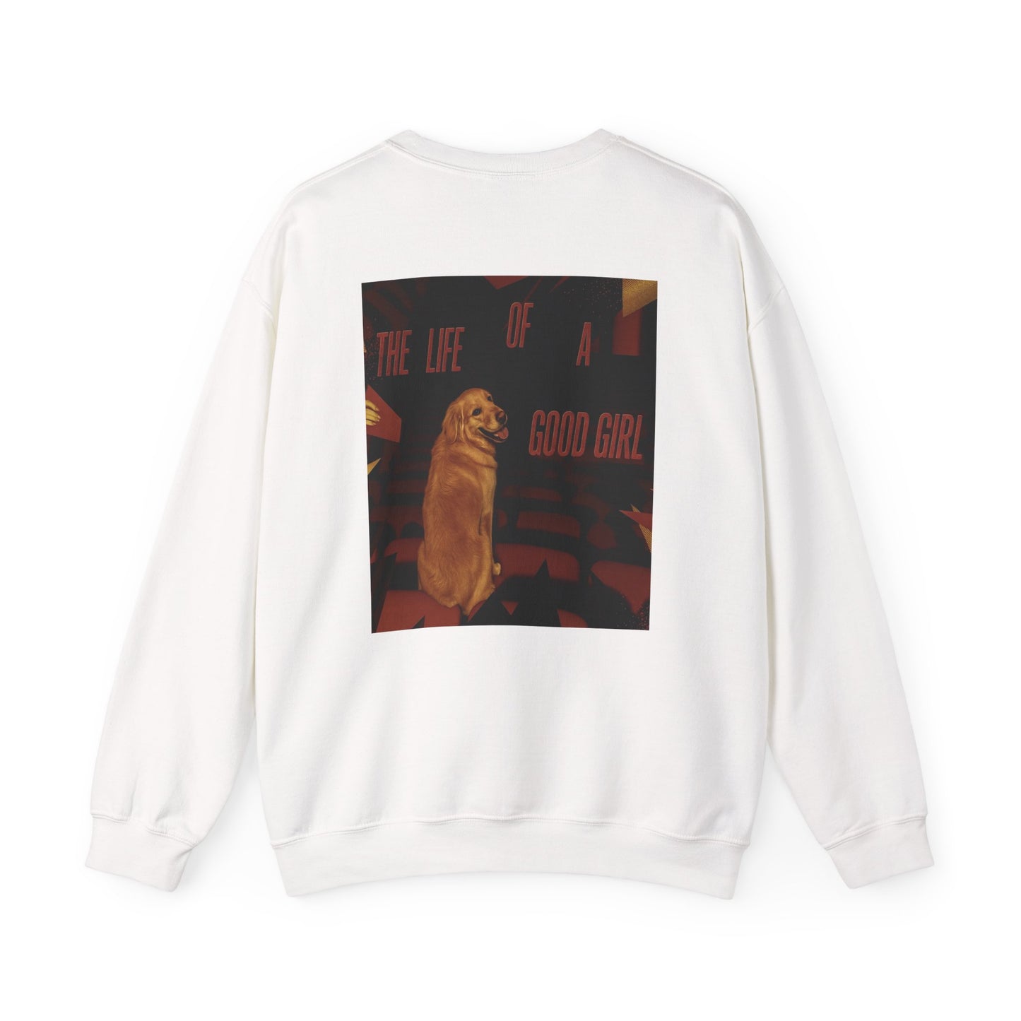 The Good Girl Era - It's Frightening Edition Sweater. (Image on Back)