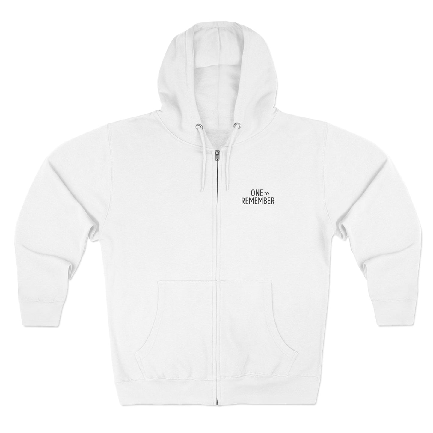 One To Remember Zip-UP Hoodie (Soft Nature)