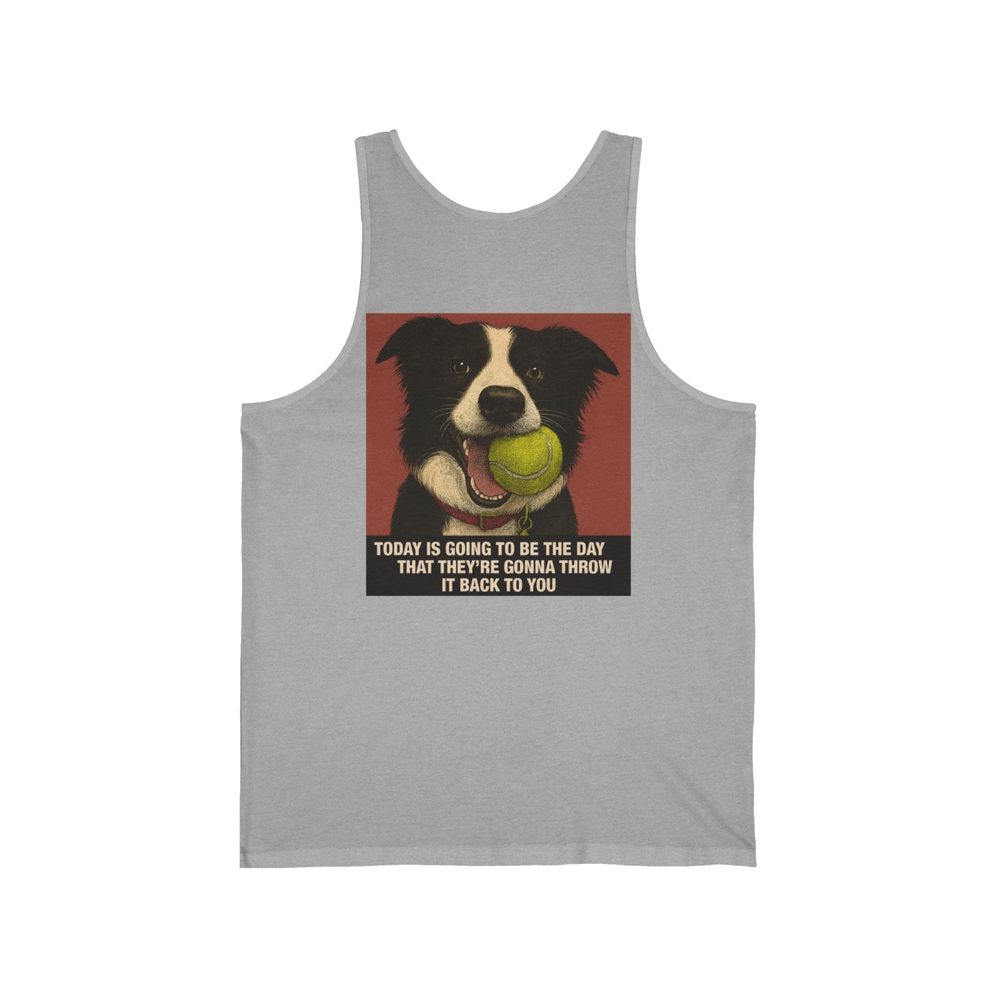 WonderBall Custom Border Collie Tank