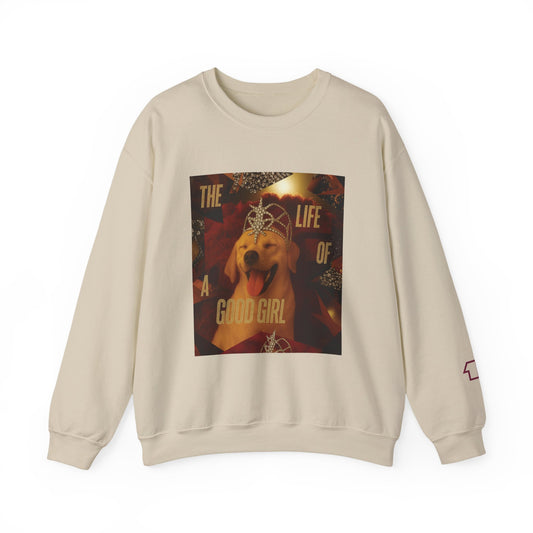 Good Girl Tiny Bubbles Custom Sweatshirt (Maria)