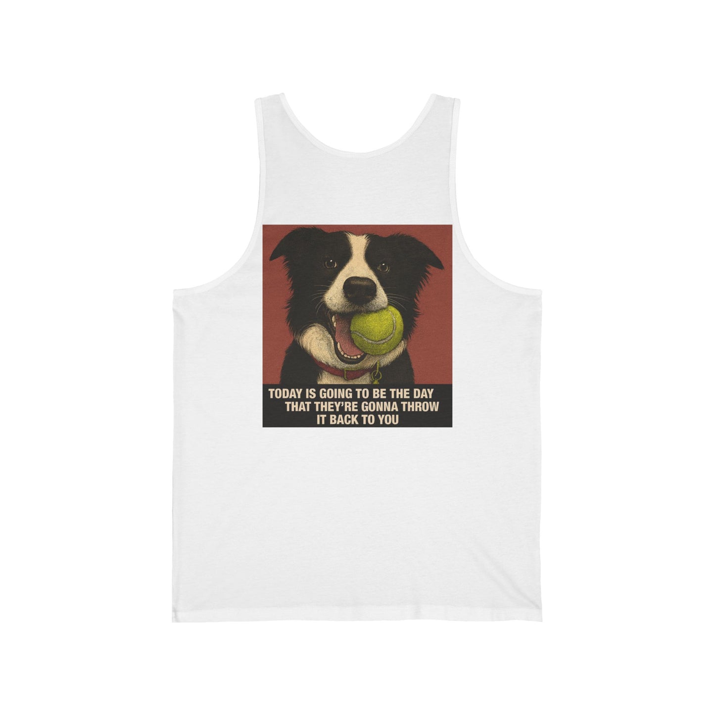 WonderBall Custom Border Collie Tank