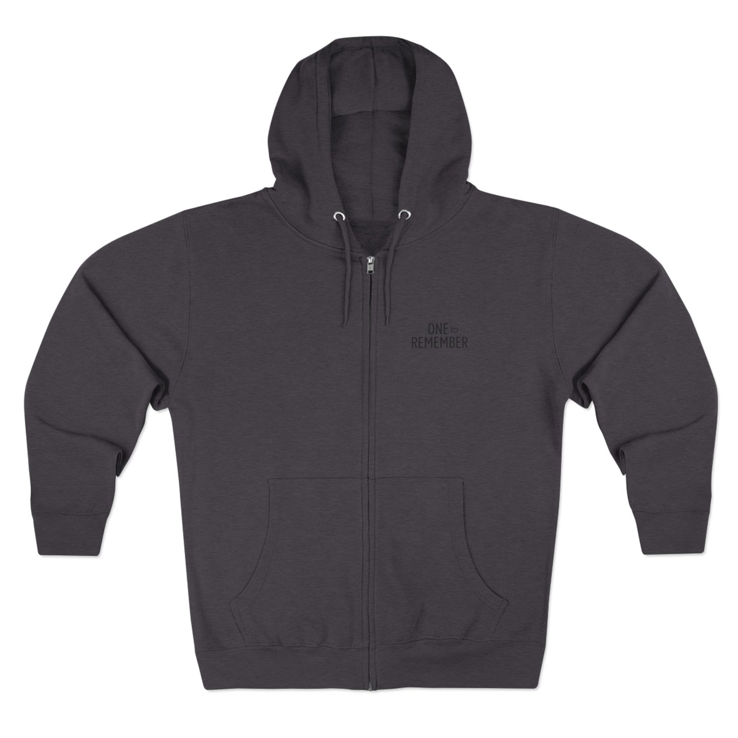 One To Remember Zip-UP Hoodie (Soft Nature)