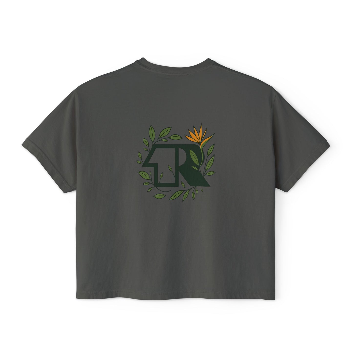 12R Logo Boxy Women's Nature Tee
