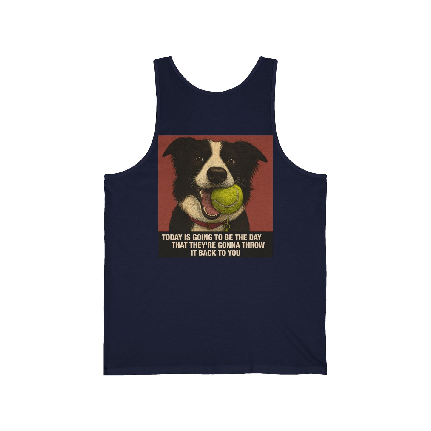 WonderBall Custom Border Collie Tank