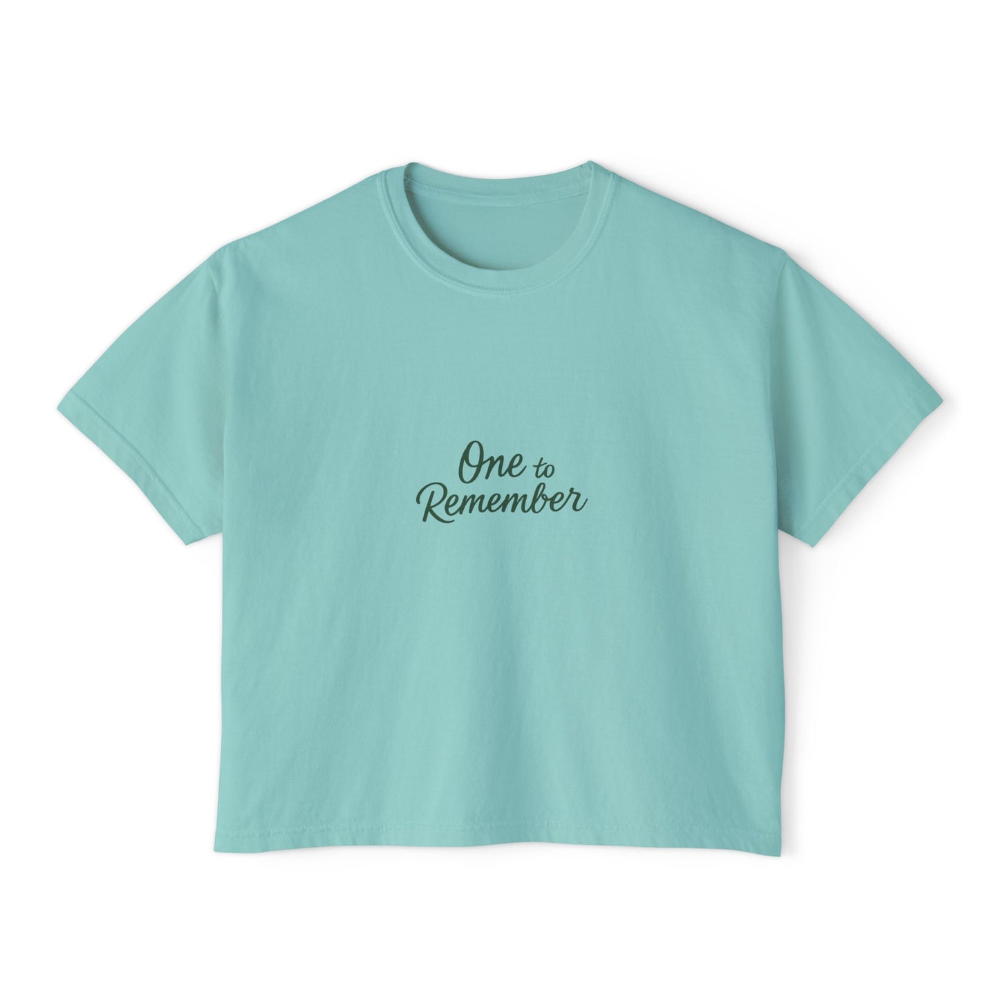 12R Logo Boxy Women's Nature Tee