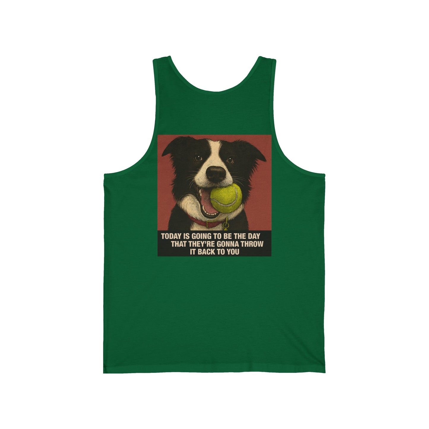 WonderBall Custom Border Collie Tank