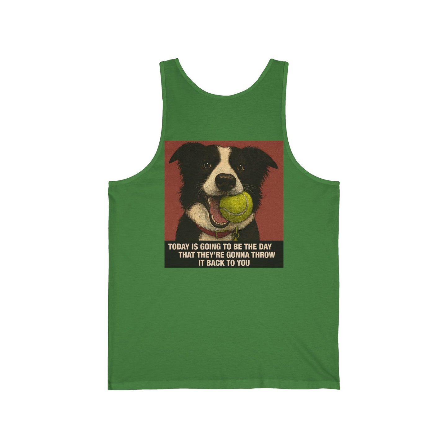 WonderBall Custom Border Collie Tank