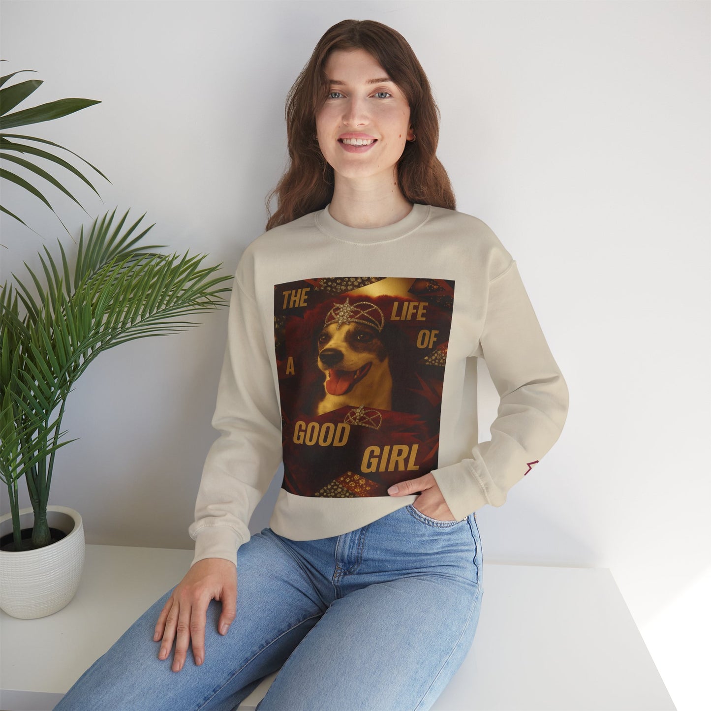 Good Girl 'Tiny Bubbles in Champagne' Custom Sweater - Tilly Edition