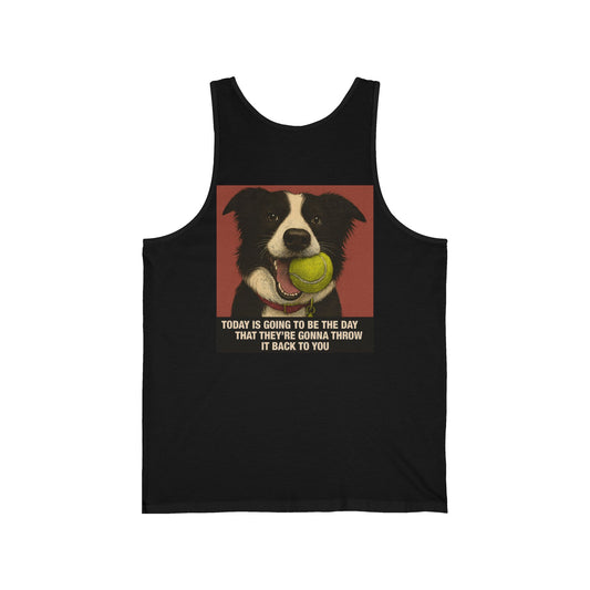 WonderBall Custom Border Collie Tank