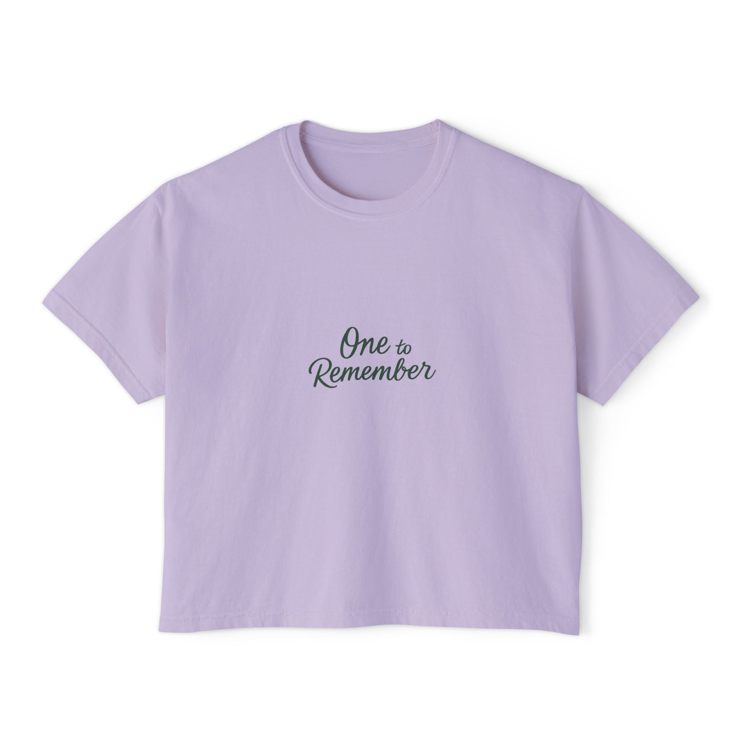 12R Logo Boxy Women's Nature Tee