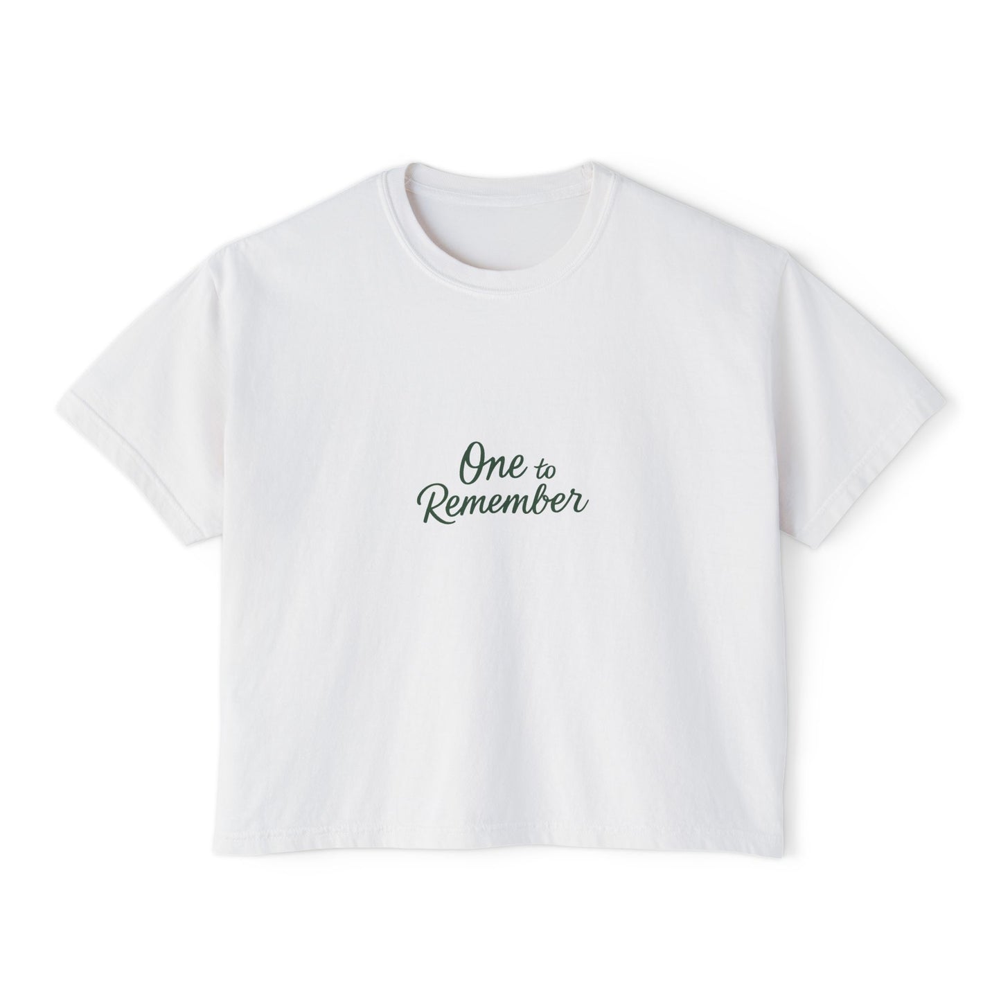 12R Logo Boxy Women's Nature Tee