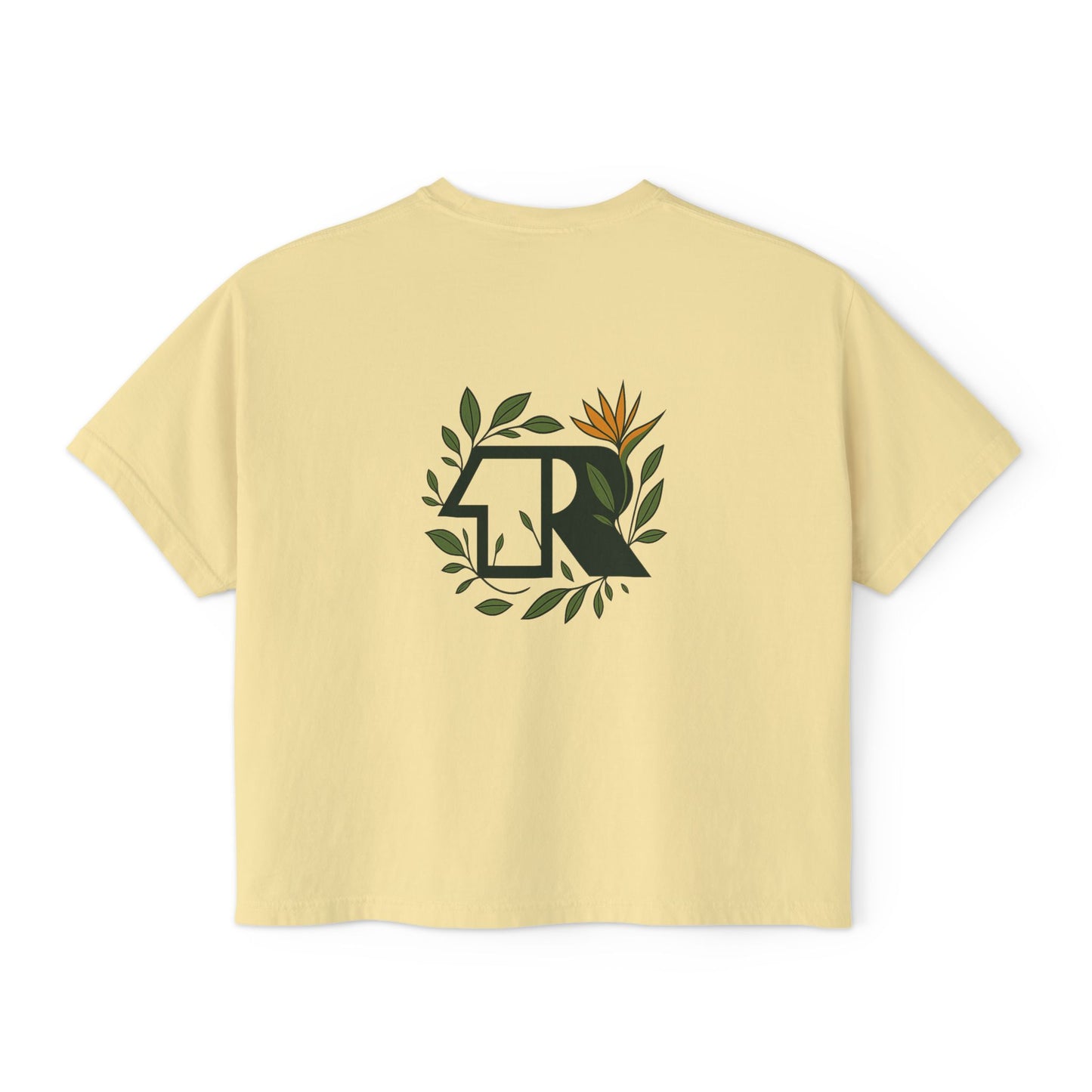 12R Logo Boxy Women's Nature Tee
