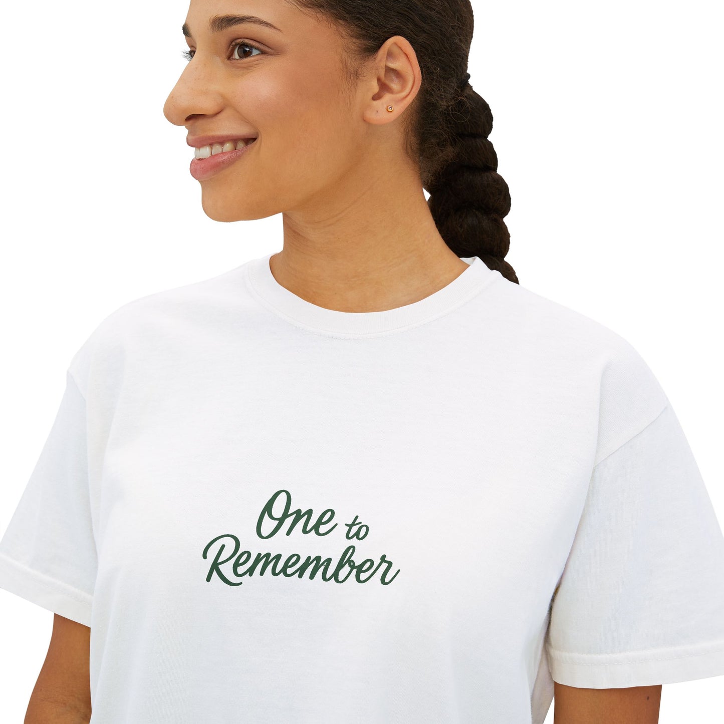 12R Logo Boxy Women's Nature Tee