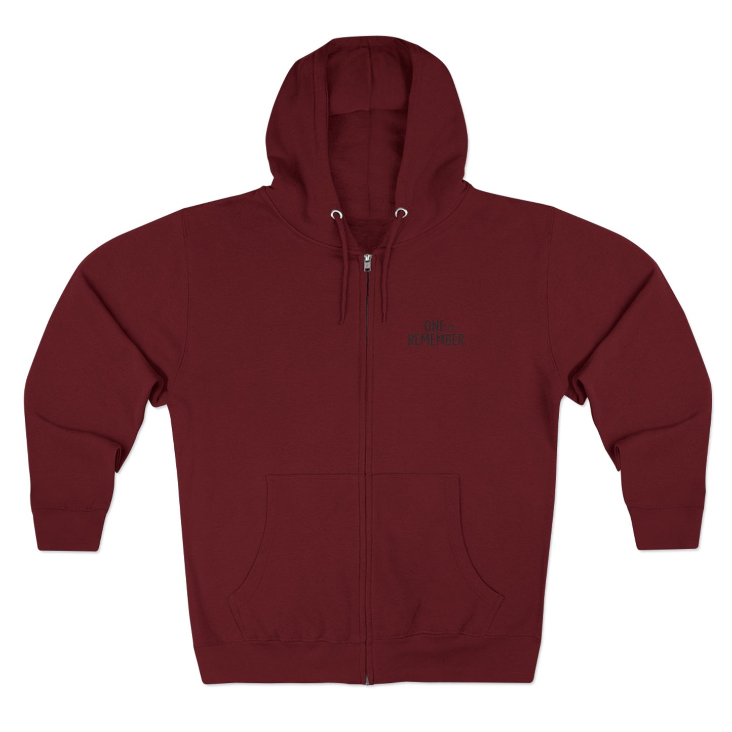 One To Remember Zip-UP Hoodie (Soft Nature)
