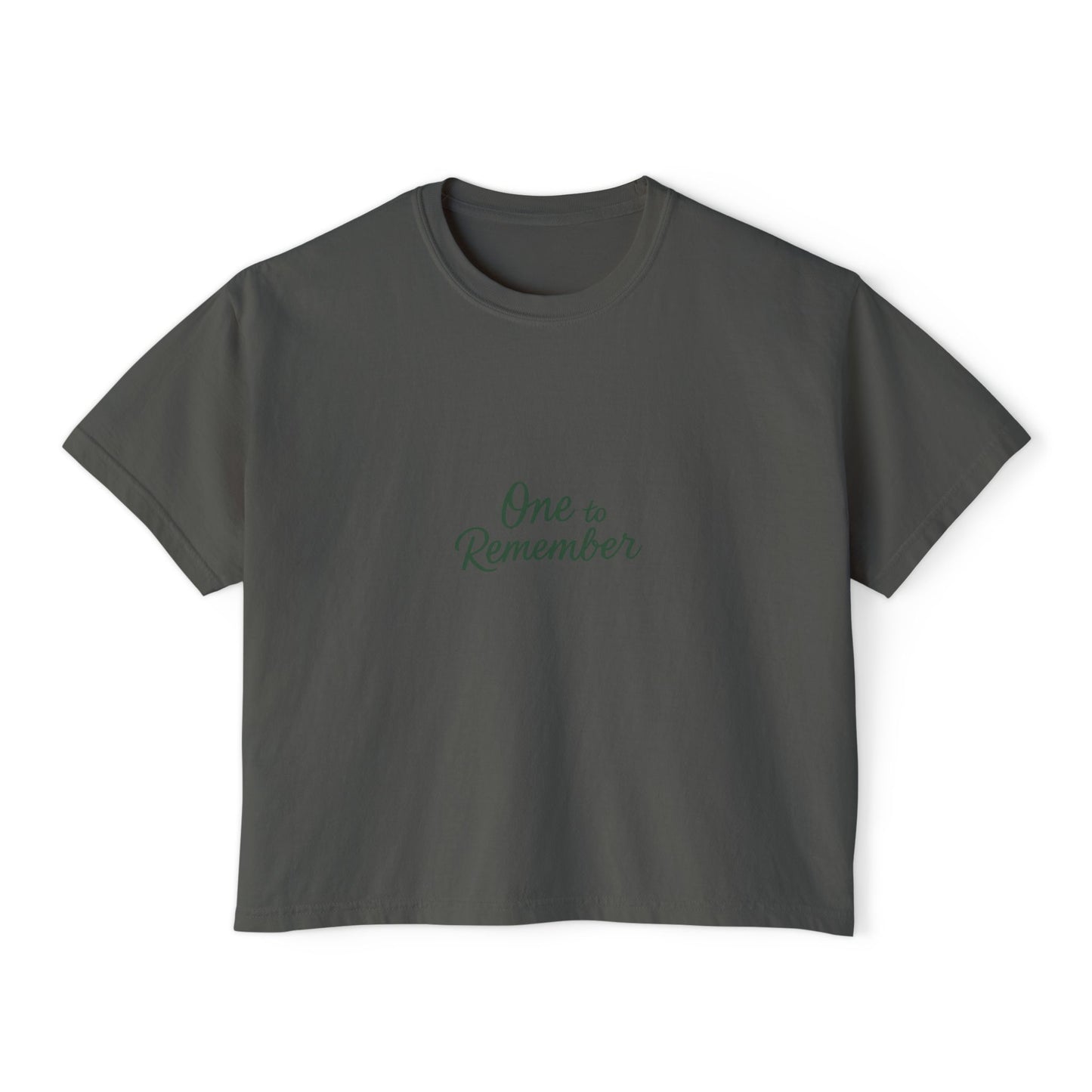 12R Logo Boxy Women's Nature Tee