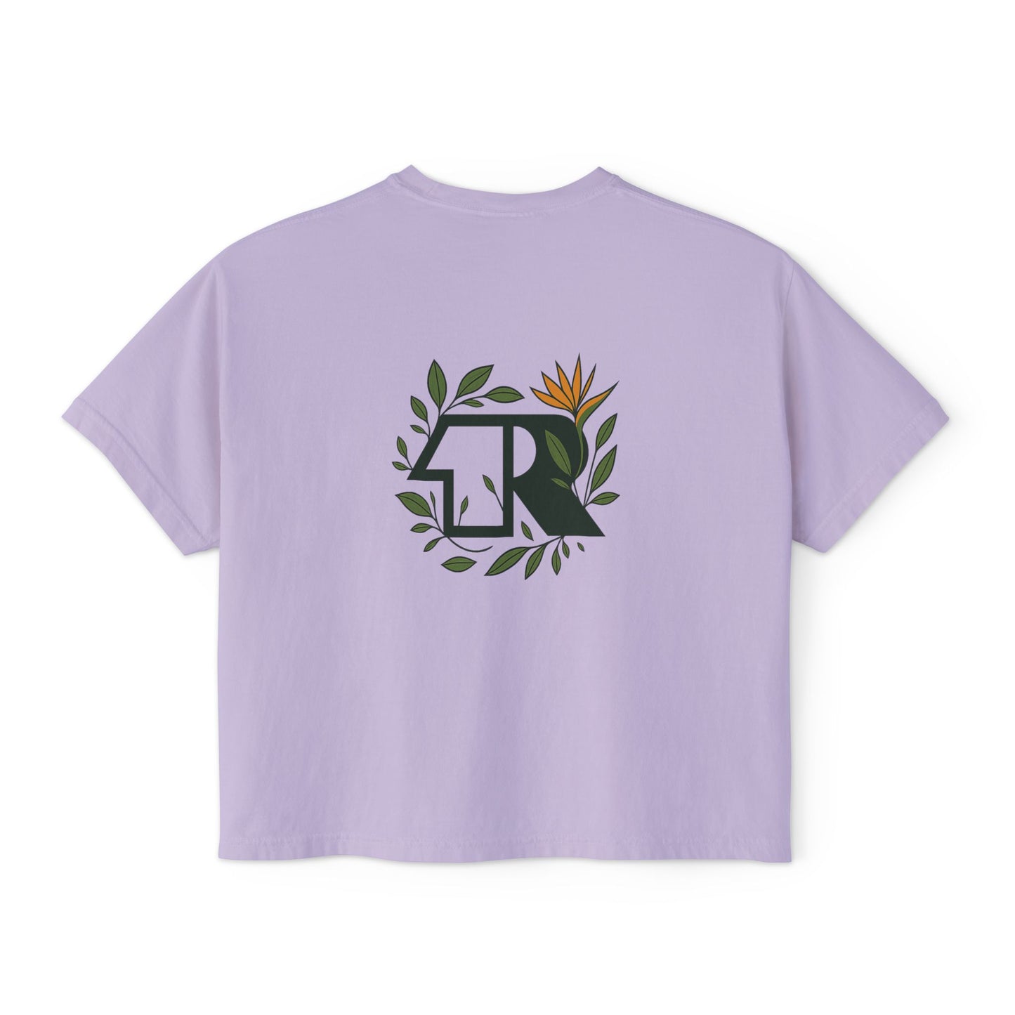 12R Logo Boxy Women's Nature Tee