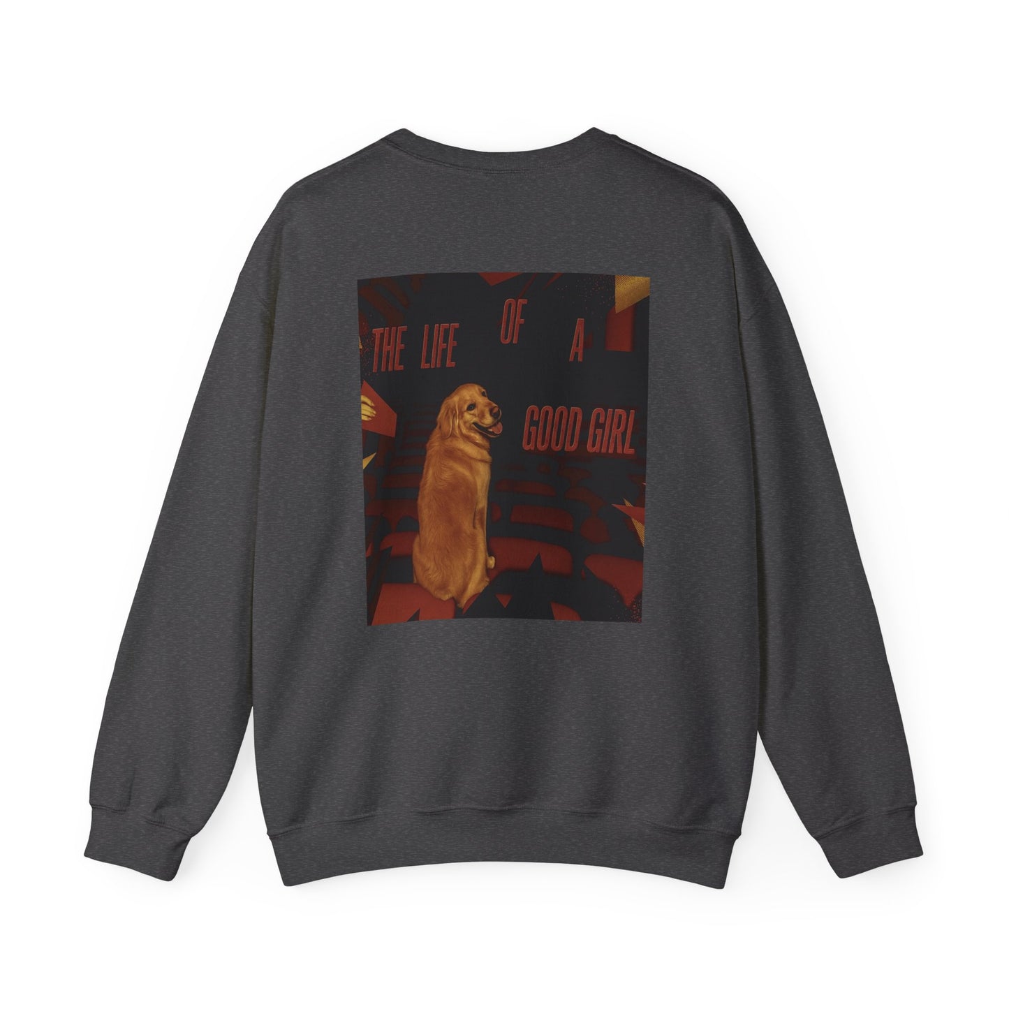 The Good Girl Era - It's Frightening Edition Sweater. (Image on Back)