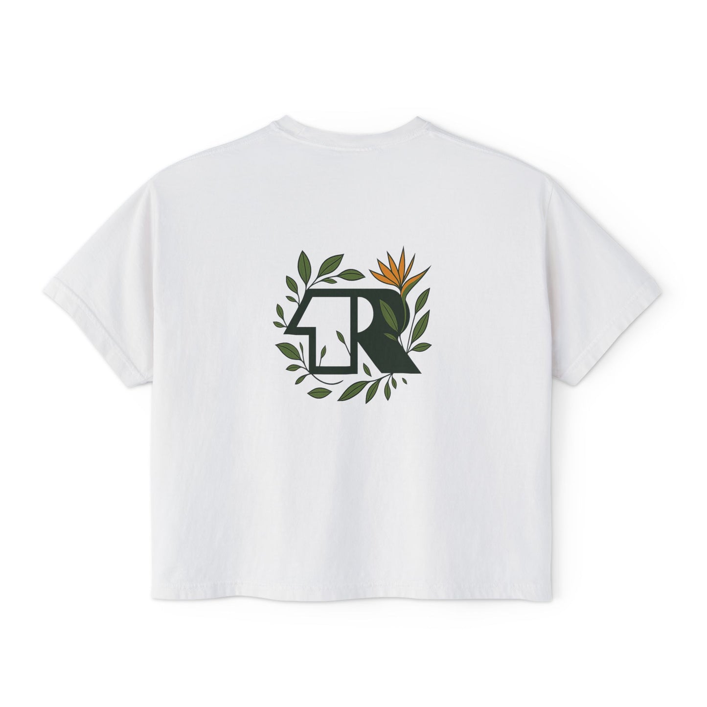 12R Logo Boxy Women's Nature Tee